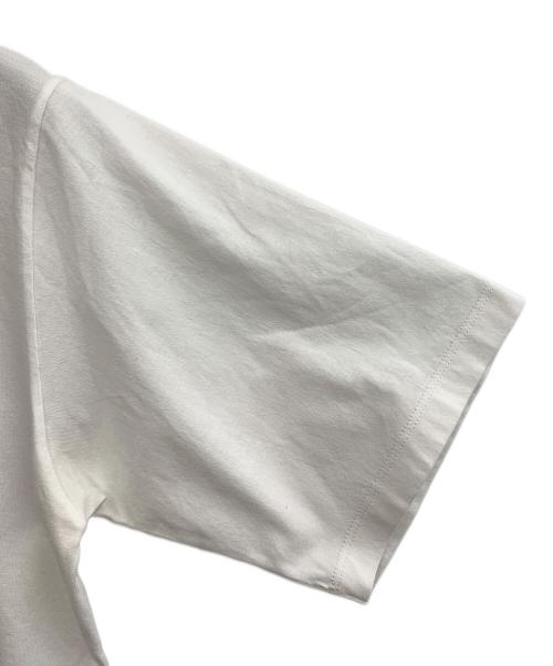 Saint Laurent Paris（サンローランパリ）Saint Laurent Paris (サンローランパリ) ロゴプリントTシャツ ホワイト サイズ:Sの古着・服飾アイテム