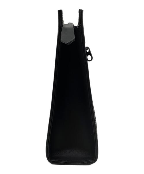 印傳屋（インデンヤ）印傳屋 (インデンヤ) クラッチバッグ ブラックの古着・服飾アイテム