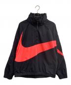 NIKEナイキ）の古着「アノラックパーカー」｜ブラック×ピンク