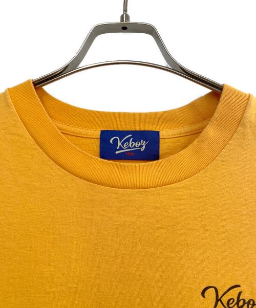 KEBOZ（ケボズ）KEBOZ (ケボズ) バックプリントTシャツ イエロー サイズ:FREEの古着・服飾アイテム