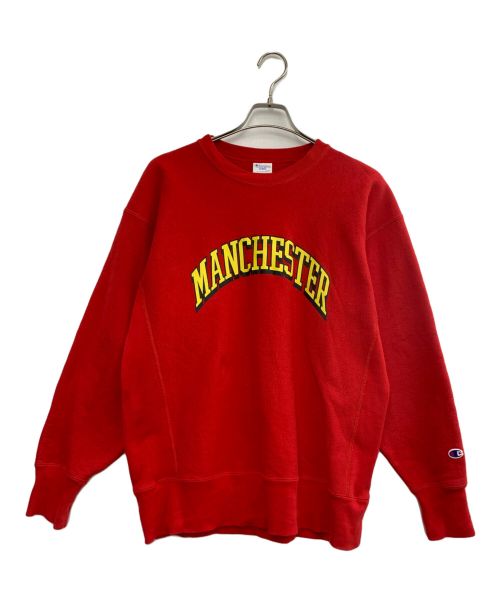 Champion（チャンピオン）Champion (チャンピオン) リバースウィーブスウェット レッド サイズ:Lの古着・服飾アイテム