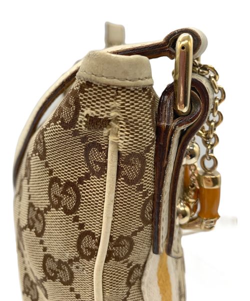 GUCCI（グッチ）GUCCI (グッチ) ショルダーバッグ ベージュの古着・服飾アイテム