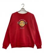 Sturdy sweatsSturby sweats）の古着「クルーネックスウェット」｜レッド