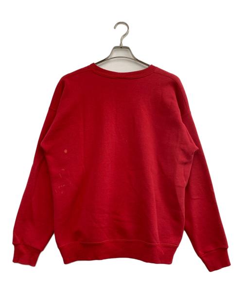 Sturdy sweats（Sturby sweats）Sturdy sweats (Sturby sweats) クルーネックスウェット レッド サイズ:XLの古着・服飾アイテム