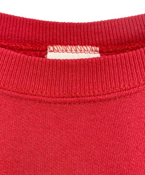 Sturdy sweats（Sturby sweats）Sturdy sweats (Sturby sweats) クルーネックスウェット レッド サイズ:XLの古着・服飾アイテム