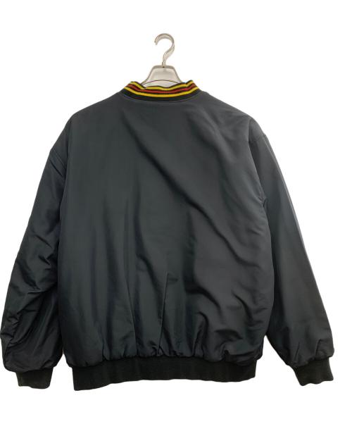 NBA（エヌビーエー）NBA (エヌビーエー) リバーシブルスタジャン ブラック サイズ:4XLの古着・服飾アイテム