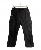 DECENT ALLTERRAIN -水沢DOWN-デサント オルテライン ミズサワダウン）の古着「BACK FLEECE PANTS CF」｜ブラック