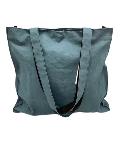 MARGARET HOWELL idea（マーガレット ハウエル アイディア）MARGARET HOWELL idea (マーガレット ハウエル アイディア) トートバッグ ブルーの古着・服飾アイテム