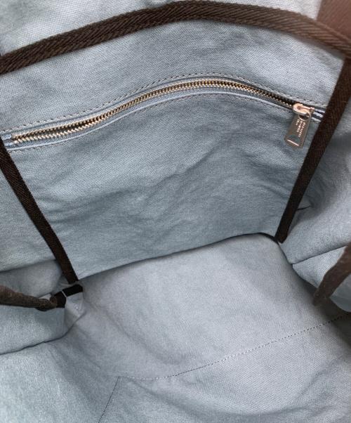 MARGARET HOWELL idea（マーガレット ハウエル アイディア）MARGARET HOWELL idea (マーガレット ハウエル アイディア) トートバッグ ブルーの古着・服飾アイテム