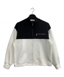 CULLNI（クルニ）の古着「ジップジャケット」｜ブラック×ホワイト
