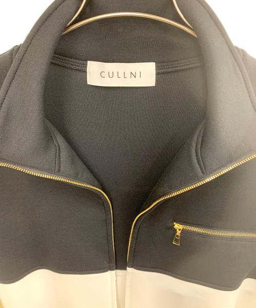 CULLNI（クルニ）CULLNI (クルニ) ジップジャケット ブラック×ホワイト サイズ:1の古着・服飾アイテム