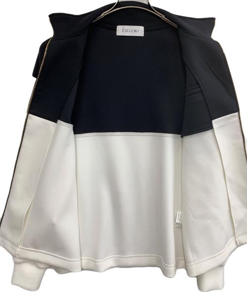CULLNI（クルニ）CULLNI (クルニ) ジップジャケット ブラック×ホワイト サイズ:1の古着・服飾アイテム