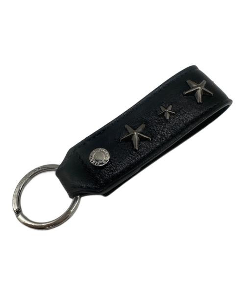 JIMMY CHOO（ジミーチュウ）JIMMY CHOO (ジミーチュウ) キーリング ブラックの古着・服飾アイテム