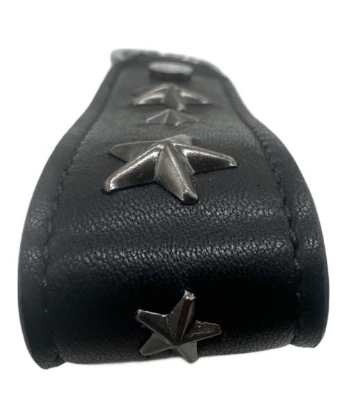 JIMMY CHOO（ジミーチュウ）JIMMY CHOO (ジミーチュウ) キーリング ブラックの古着・服飾アイテム