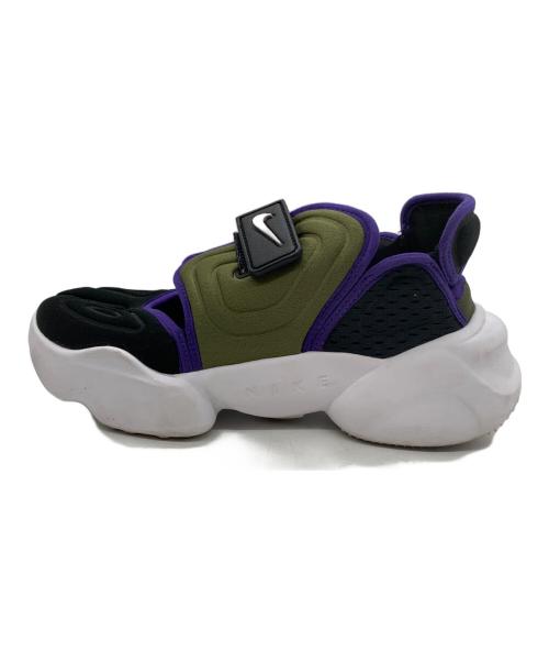 NIKE（ナイキ）NIKE (ナイキ) AQUA RIFT サンダル ブラック×カーキ サイズ:23の古着・服飾アイテム