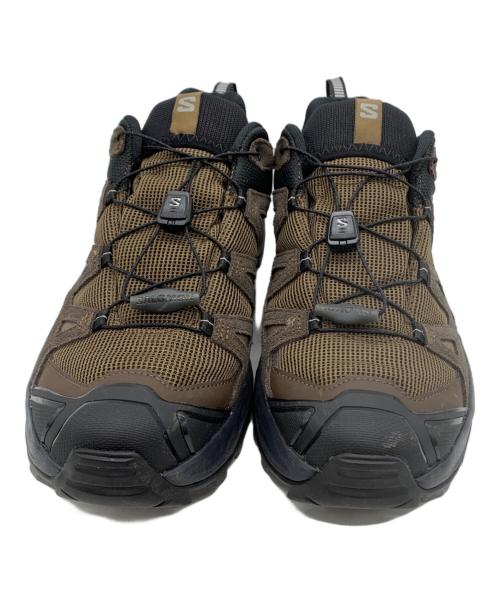 SALOMON（サロモン）SALOMON (サロモン) ハイキングシューズ ブラウン×ブラック サイズ:26.5の古着・服飾アイテム