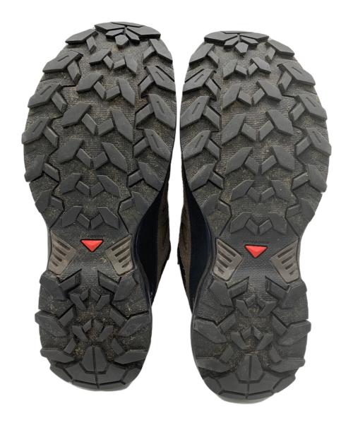 SALOMON（サロモン）SALOMON (サロモン) ハイキングシューズ ブラウン×ブラック サイズ:26.5の古着・服飾アイテム