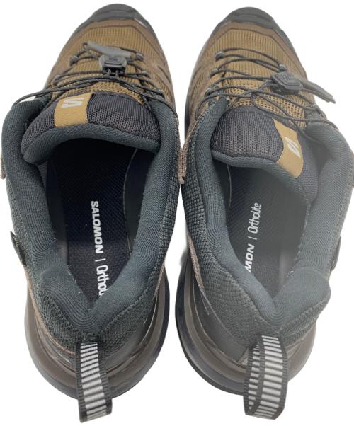 SALOMON（サロモン）SALOMON (サロモン) ハイキングシューズ ブラウン×ブラック サイズ:26.5の古着・服飾アイテム