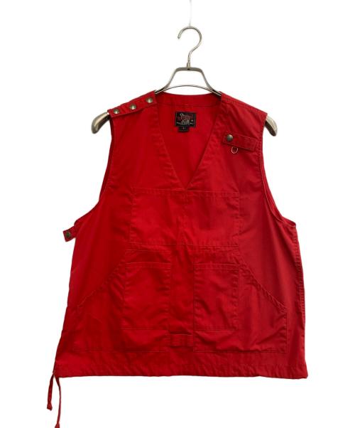WOOLRICH（ウールリッチ）WOOLRICH (ウールリッチ) ベスト レッド サイズ:Lの古着・服飾アイテム