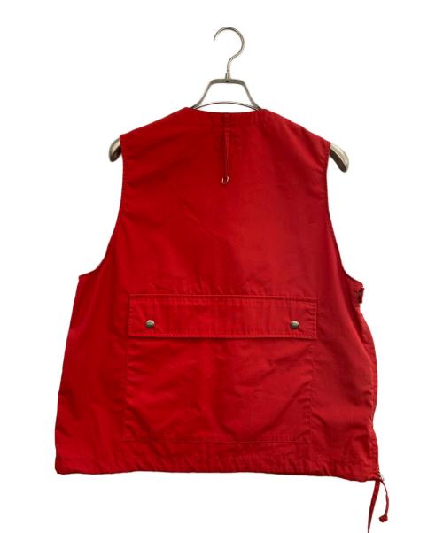 WOOLRICH（ウールリッチ）WOOLRICH (ウールリッチ) ベスト レッド サイズ:Lの古着・服飾アイテム