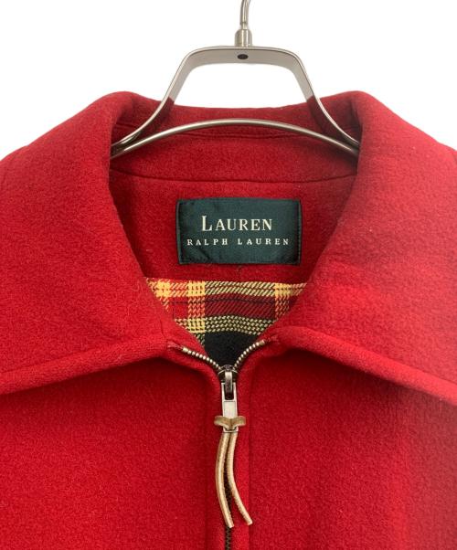 LAUREN RALPH LAUREN（ローレンラルフローレン）LAUREN RALPH LAUREN (ローレンラルフローレン) ウールコート レッド サイズ:不明の古着・服飾アイテム