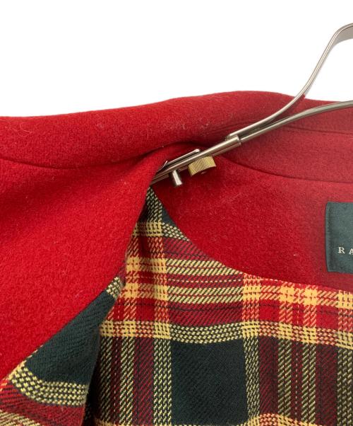 LAUREN RALPH LAUREN（ローレンラルフローレン）LAUREN RALPH LAUREN (ローレンラルフローレン) ウールコート レッド サイズ:不明の古着・服飾アイテム