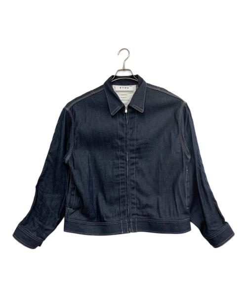 KYOU（キョウ）KYOU (キョウ) デニムジップジャケット ネイビー サイズ:2の古着・服飾アイテム