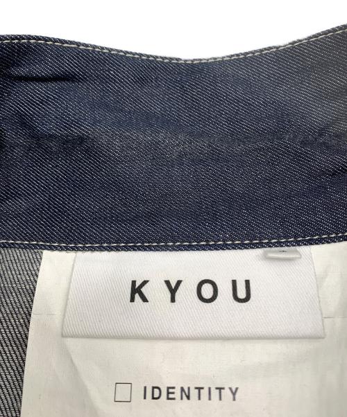 KYOU（キョウ）KYOU (キョウ) デニムジップジャケット ネイビー サイズ:2の古着・服飾アイテム