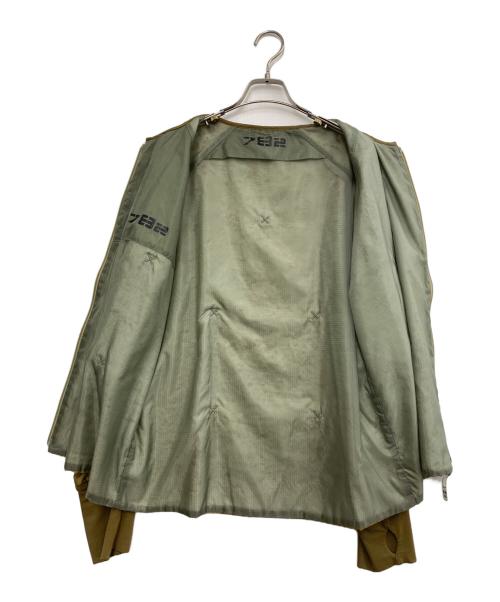 782 Gear（782 Gear）782 Gear (782 Gear) リバーシブルナイロンジャケット ブラウン×ベージュ サイズ:Mの古着・服飾アイテム