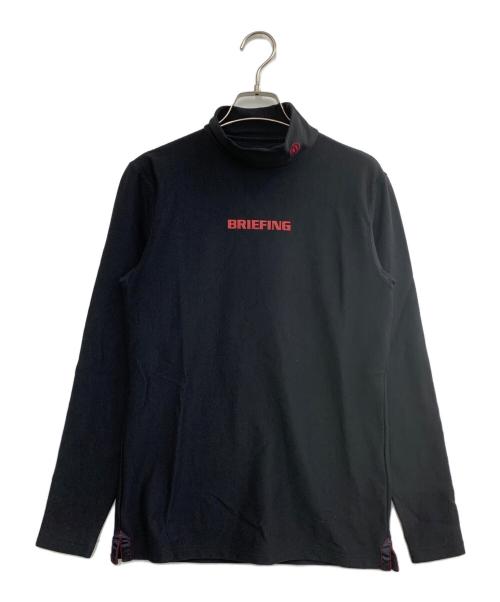 BRIEFING（ブリーフィング）BRIEFING (ブリーフィング) 長袖カットソー ブラック サイズ:Sの古着・服飾アイテム