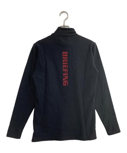 BRIEFING（ブリーフィング）BRIEFING (ブリーフィング) 長袖カットソー ブラック サイズ:Sの古着・服飾アイテム