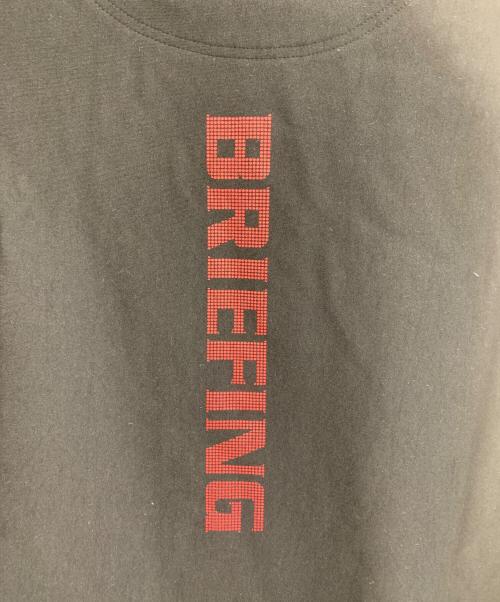 BRIEFING（ブリーフィング）BRIEFING (ブリーフィング) 長袖カットソー ブラック サイズ:Sの古着・服飾アイテム