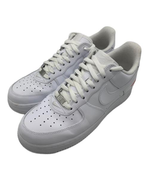 NIKE（ナイキ）NIKE (ナイキ) SUPREME (シュプリーム) AIR FORCE1 LOW ホワイト サイズ:27の古着・服飾アイテム