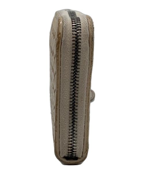 BOTTEGA VENETA（ボッテガベネタ）BOTTEGA VENETA (ボッテガベネタ) 長財布 ベージュの古着・服飾アイテム