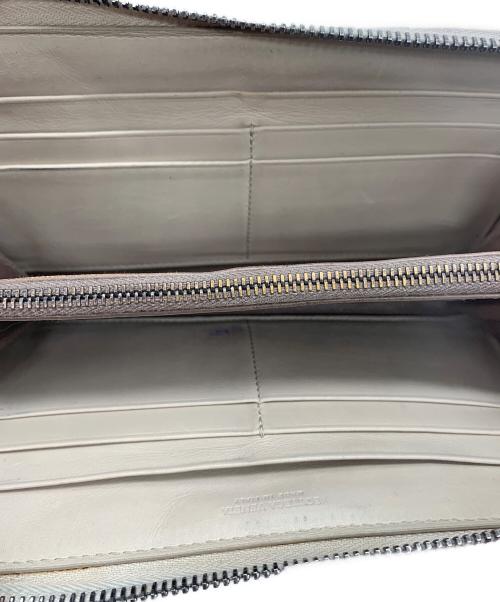 BOTTEGA VENETA（ボッテガベネタ）BOTTEGA VENETA (ボッテガベネタ) 長財布 ベージュの古着・服飾アイテム