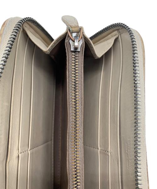BOTTEGA VENETA（ボッテガベネタ）BOTTEGA VENETA (ボッテガベネタ) 長財布 ベージュの古着・服飾アイテム