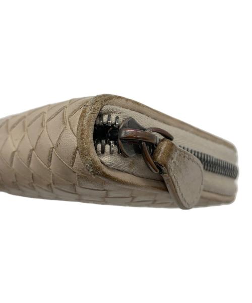 BOTTEGA VENETA（ボッテガベネタ）BOTTEGA VENETA (ボッテガベネタ) 長財布 ベージュの古着・服飾アイテム