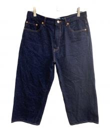 YAECA（ヤエカ）の古着「デニムワイドパンツ」｜インディゴ
