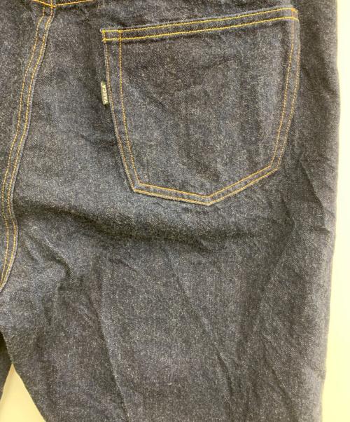 YAECA（ヤエカ）YAECA (ヤエカ) デニムワイドパンツ インディゴ サイズ:34の古着・服飾アイテム