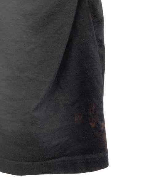 Yohji Yamamoto pour homme（ヨウジヤマモト プールオム）Yohji Yamamoto pour homme (ヨウジヤマモト プールオム) 半袖カットソー ブラック×ホワイト サイズ:Mの古着・服飾アイテム