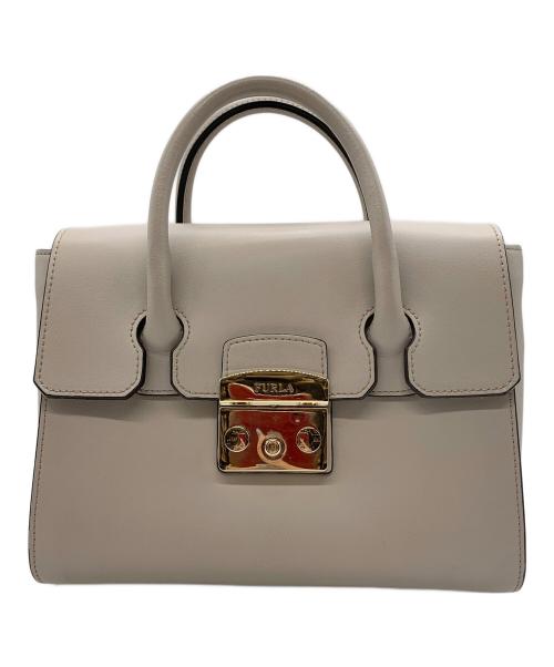 FURLA（フルラ）FURLA (フルラ) 2WAYショルダーバッグ ベージュの古着・服飾アイテム