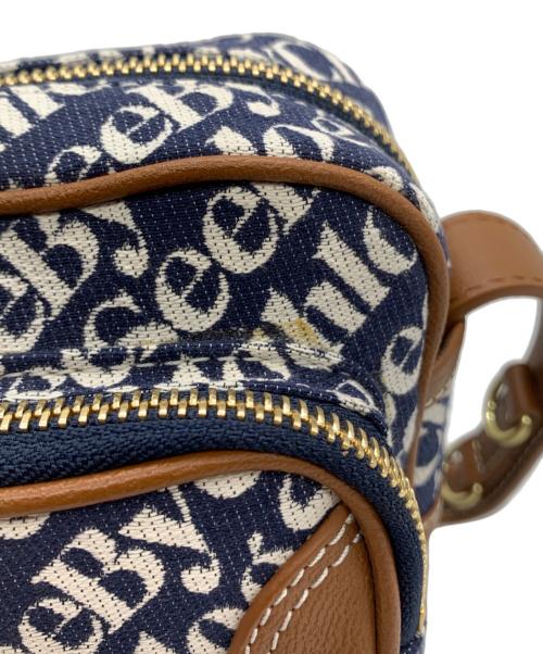 SEE BY CHLOE（シーバイクロエ）SEE BY CHLOE (シーバイクロエ) ショルダーカメラバッグ ネイビー×ブラウンの古着・服飾アイテム