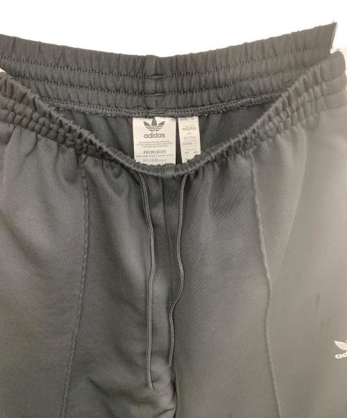 adidas（アディダス）adidas (アディダス) ワイドトラックパンツ ブラック サイズ:Lの古着・服飾アイテム