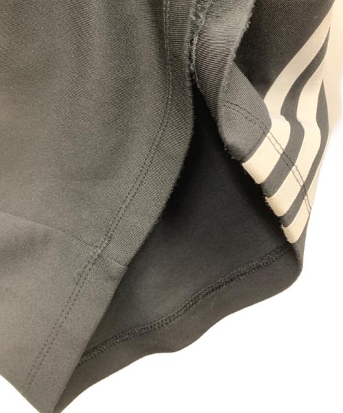 adidas（アディダス）adidas (アディダス) ワイドトラックパンツ ブラック サイズ:Lの古着・服飾アイテム