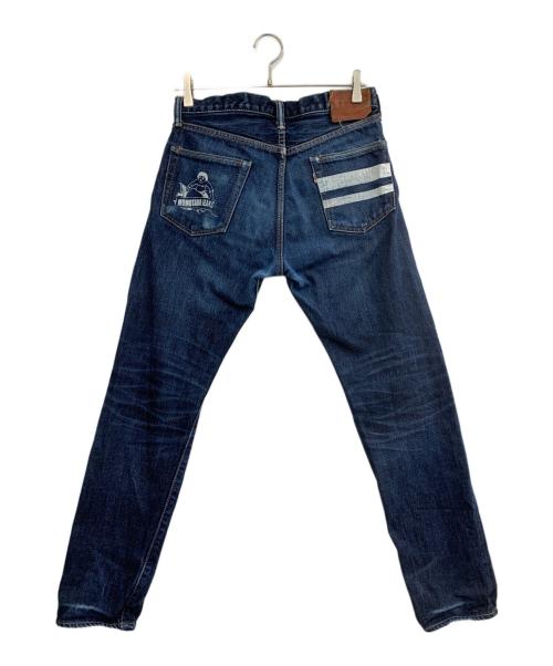 MOMOTARO JEANS（桃太郎ジーンズ）MOMOTARO JEANS (桃太郎ジーンズ) 出陣ナローテーパード デニムパンツ インディゴ サイズ:W30の古着・服飾アイテム