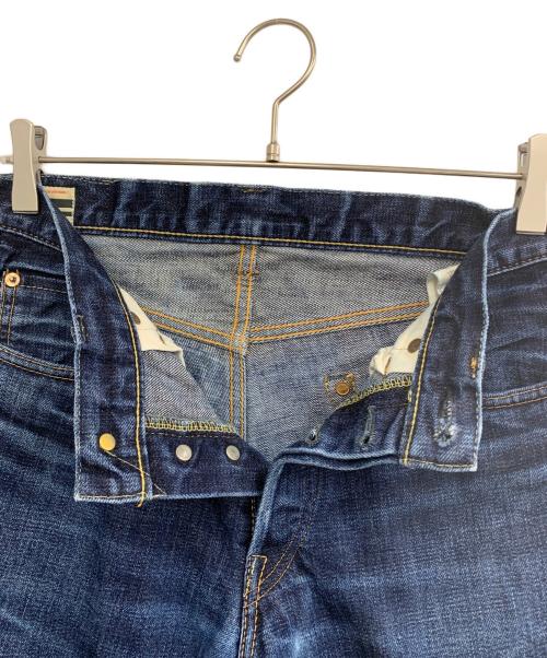 MOMOTARO JEANS（桃太郎ジーンズ）MOMOTARO JEANS (桃太郎ジーンズ) 出陣ナローテーパード デニムパンツ インディゴ サイズ:W30の古着・服飾アイテム