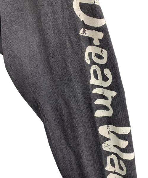 SAINT MICHAEL（セントマイケル）SAINT MICHAEL (セントマイケル) 長袖LS TEE /DREAM WAR/BLACK グレー サイズ:Mの古着・服飾アイテム