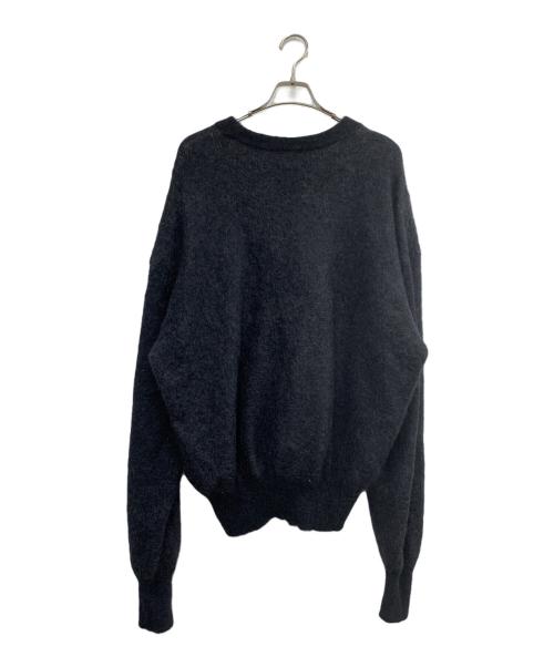 SAINT MICHAEL（セントマイケル）SAINT MICHAEL (セントマイケル) CREW NECK KNIT ブラック サイズ:XLの古着・服飾アイテム
