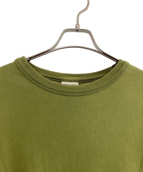 DRIES VAN NOTEN（ドリスヴァンノッテン）DRIES VAN NOTEN (ドリスヴァンノッテン) ノースリーブスウェット グリーン サイズ:Sの古着・服飾アイテム