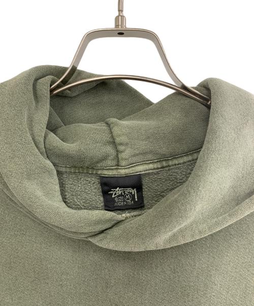 stussy（ステューシー）stussy (ステューシー) OUR LEGACY WORK SHOP パーカー カーキ サイズ:Mの古着・服飾アイテム